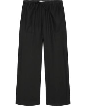 Marc O' Polo Elasticated-Waist Trousers - Black
