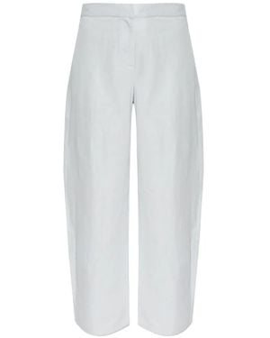 Samsøe & Samsøe Sarokos Elasticated-Waist Trousers - White
