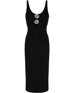 Blumarine Jersey Dress - Black