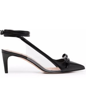 Red(V) Sandie Court Shoes - Black