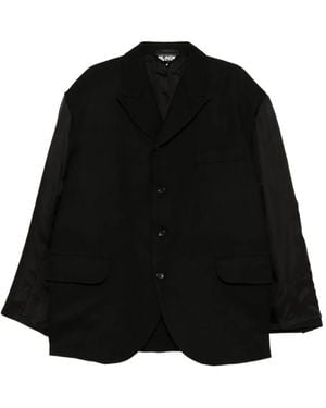 COMME DES GARÇON BLACK Einreihiges Sakko - Schwarz