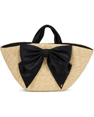 Eugenia Kim Carlotta Bow-Detail Tote Bag - Black
