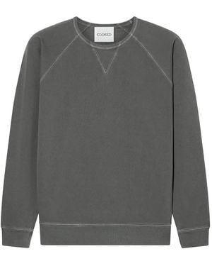 Closed Sweatshirt Mit Raglanärmeln - Grau