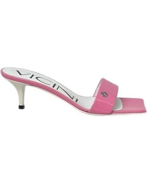 Vicini Sandalias Con Puntera Cuadrada - Rosa