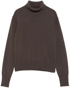 Daniele Fiesoli Roll-Neck Cashmere-Blend Jumper - Brown
