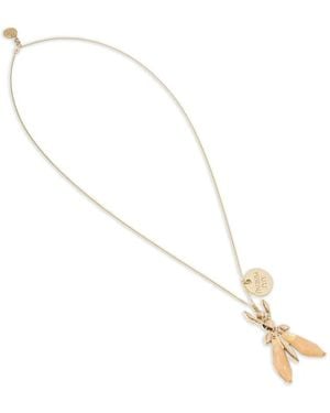 Patrizia Pepe Collar Con Colgante De Mosca - Blanco