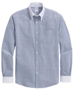 Brooks Brothers Button-Down Shirt - Blue