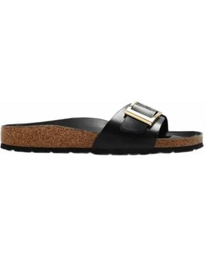 Birkenstock Madrid Droplet Buckle Sandals - White