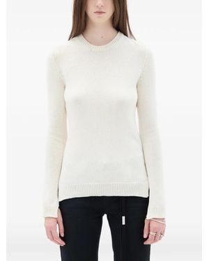 Ann Demeulemeester Weja オープンバック セーター - ホワイト
