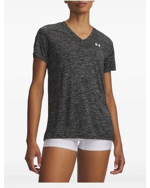 Under Armour Tech Twist V-Neck T-Shirt - Black