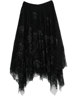 Marc Le Bihan Asymmetric Skirt - ブラック