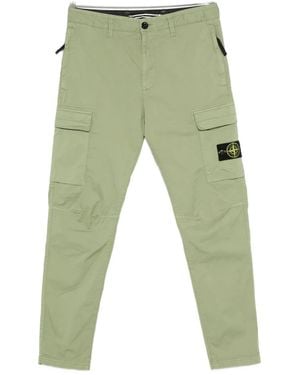 Stone Island Cargo-pocket trousers - Grün