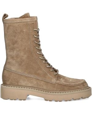 Kennel & Schmenger Freda Suede Boots - Brown