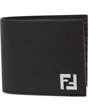 Fendi Ff Bi-Fold Wallet - Nero