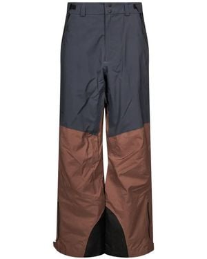 Oakley Colour-Block Panelled Ski Trousers - Blue