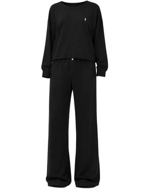 Polo Ralph Lauren Polo Pony Pyjama Set - Black
