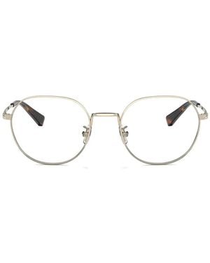 COACH Geometric-Frame Glasses - White