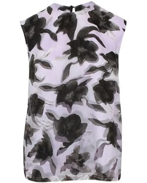 Christian Wijnants Floral Top - Gray