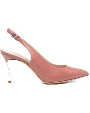 Casadei Blade Slingback Sandals - Pink