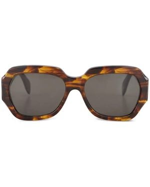 Retrosuperfuture Octagonal-Frame Sunglasses - Brown