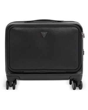 Guess Reisetasche mit Logo-Schild - Schwarz