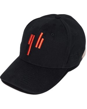 CIARAN X Parallelle Embroidered Cotton Cap - Blue