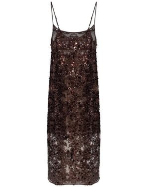 Baum und Pferdgarten Avani Midikleid Mit Pailletten - Weiß