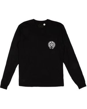 Chrome Hearts Paris Exclusive Long-Sleeve T-Shirt - Black