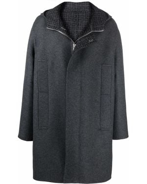 Givenchy Wool Duffle Coat - Grey