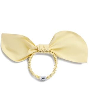 Patou Bow Scrunchie - Metallic