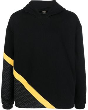 Fendi ロゴ パーカー - ブラック