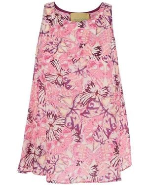 Momoní Floral Print Top - Pink