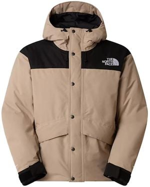 The North Face Button-Fastening Hooded Jacket - Brown