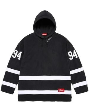 Supreme Hockey Hoodie - Black