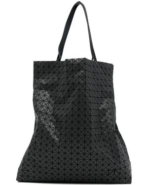 Issey Miyake Geometric Shoulder Bag - Black