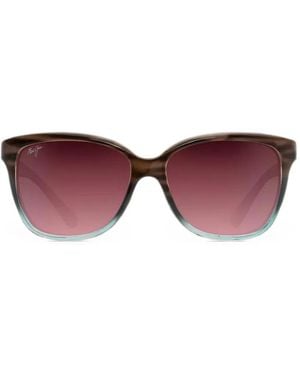 Maui Jim Starfish Square-Frame Sunglasses - Purple