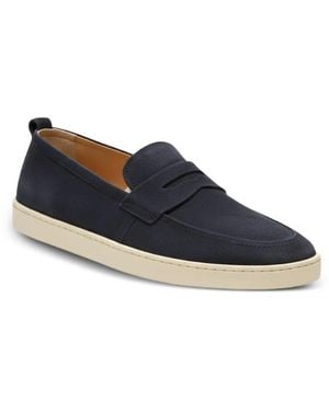 Henderson Mocassins En Daim - Blue