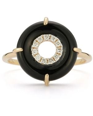 Mateo Bague Diamond Donut - Noir