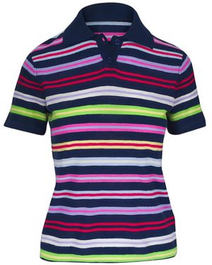 Majestic Filatures Striped Cashmere Polo Shirt - Blue