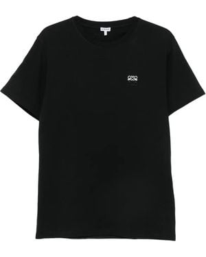 Loewe T-Shirt Con Ricamo - Nero
