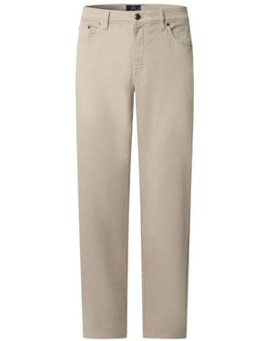 Hackett Pantalon À Coupe Droite - Natural