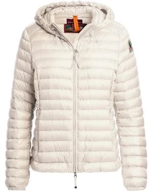 Parajumpers Hooded Quilted Jacket - White