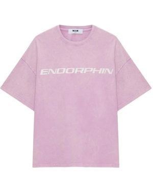 MSGM ENDORPHIN T-Shirt - Pink