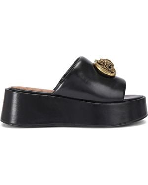 Kurt Geiger Mules Chelsea Con Suola Rialzata - Nero
