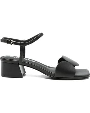 Bibi Lou Cut-Out Sandals - White