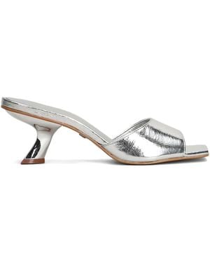 Carrano 70Mm Leather Sandals - White