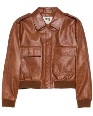 Ports 1961 Chaqueta Con Bolsillo De Parche - Marrón