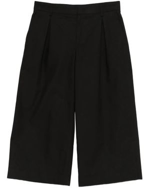 Moschino Pleated Trousers - Black