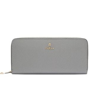 Furla Camelia zip-around leather wallet - Grau