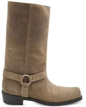 Golden Goose Biker Leather Boots - Brown
